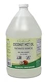 Verdana Coconut MCT Oil, Fractionated, Genuine 100% Coconut Derived, Kosher Food Grade, Vegan, NON-GMO, Great for Keto and Paleo Diet, Ayurvedic Oil Pulling Oral Rinse Mouthwash (1 Gallon)