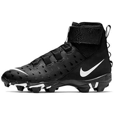 Nike Men's Force Savage 2 Shark Football Cleat (Black/White) (us_Footwear_Size_System, Adult, Men, Numeric, Medium, Numeric_8_Point_5)