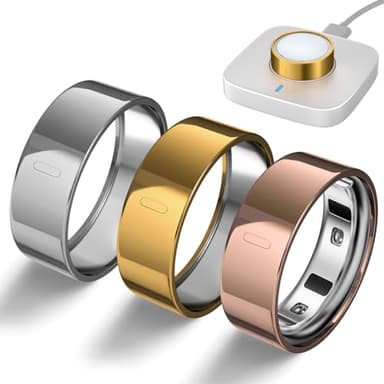 sylacor 3 Pack Ring Cover Compatible with Oura Ring Gen 4/Oura Ring Gen 3 Horizon/Heritage, Upgraded Anti-Scratch TPU Ring Protector for Men Women, NOT for Oura Ring 4 Ceramic (Size 8)