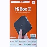 Xiaomi Mi Box S Android TV with Google Assistant Remote Streaming Media Player - Chromecast Built-in - 4K HDR - Wi-Fi - 8 GB - Black