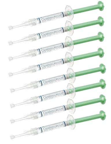 Opalescence 35% CP Mint - Gel Syringes Teeth Whitening - Refill Kit - Carbamide Peroxide Gel. Made by Ultradent. Tooth Whitening Refill Syringes 5197 (0.04 Fl Oz (Pack of 8))