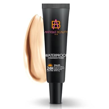 Waterproof Eyeshadow Primer for Oily Eyelids – 24H Long Lasting, Smudge-Proof Eye Primer Base for All Skin Tones – Antique Beauty (15 g)