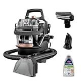 BISSELL Little Green HydroSteam Multi-Purpose Portable Carpet and Upholstery Cleaner, Car and Auto Detailer, 3618