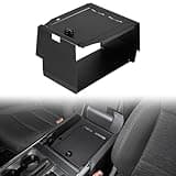 JOYTUTUS Center Console Safe Lock Box Compatible with 2021-2025 F150 Center Console Gun Safe Armrest Lockbox with 3 Digit Combo Code Lock F150 Accessories