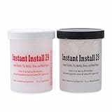 Instant Install 29 – 20 Ounce Epoxy Permanent Repair Kit – Granite, Marble, Porcelain, Quartz, and Tile – Chips/Cracks – Rebonds/Rebuilds Missing Pieces – Dry in 29 Minutes – Tintable with EZ-Tint