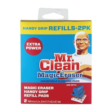 Mr Clean Magic Eraser Refill for Handy Grip, Pack of 2