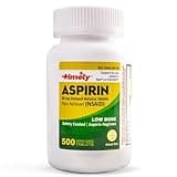 Timely - Low Dose Aspirin 81mg - 500 Tablets - Compared to the active ingredient in Bayer Low Dose - Enteric Coated Low Strength - Pain Reliever for Minor Aches and Pains, Fever Reducer - Made in USA