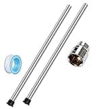 Anode Rod for hot Water Heater(2 Pack) Water Heater Anode Rod.21.65 Inch Long, Compatible with Rheem, A. O. Smith, Giant, Protect The Water Tanks from Corrosion – 3/4NPT Thread