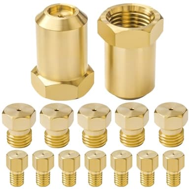 15PCS WB49X10132 Conversion Kit from Natural Gas to LP Gas Replacement for GE Range LP Conversion Kit 1087514, AH956216, EA956216, PS956216
