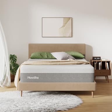 Novilla Bliss Full Mattress, 12 Inch Gel Memory Foam Full Size Mattress