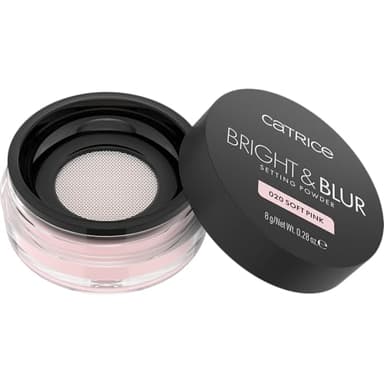 Catrice Bright & Blur Loose Setting Powder | Fragrance Free, Lightweight, Instant-Blurring Finish | Vegan & Cruelty Free (020 | Soft Pink)