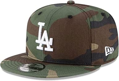 New Era MLB 9FIFTY Camo Adjustable Snapback Hat Cap One Size Fits All (Los Angeles Dodgers Camo)