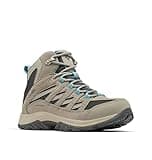 Columbia womens Crestwood Mid Waterproof Boot Hiking Shoe, New Olive, 10 US