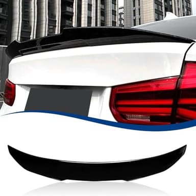 XPHAZZ F30 Trunk Spoiler PSM-Style Compatible with (2013-2018) 3 Series F30 Sedan / F80 M3 Sedan Gloss Black