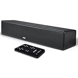 ZVOX Dialogue Clarifying Sound Bar with Patented Hearing Technology, Twelve Levels of Voice Boost - 30-Day Home Trial - AccuVoice AV157 TV Speaker - Black (Renewed)