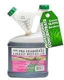Pro Crabgrass & Grassy Weed Killer - 18.92% Quinclorac (Compare to Leading Brands) – Concentrated Professional Crabgrass Herbicide – Quick Drying with Residual Control - 64 Ounces