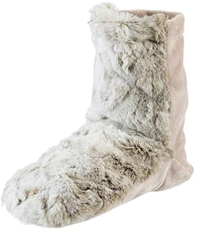 Sonoma Lavender Spa Booties, Microwavable Heated Slippers, Luxury Herbal Booties, Herbal Aromatherapy Foot Warmer, Arctic Circle,