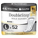 NorthShore DoubleStop Male Guards for Men, Large, Pack/52