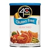 4C Premium Gluten Free Bread Crumbs, Seasoned 1 Pack, Regular & Gluten Free, Flavorful Crispy Crunchy, Value Pack
