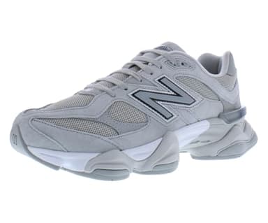 New Balance 9060 Unisex Shoes Size 8.5, Color: Dark Grey/White/Grey