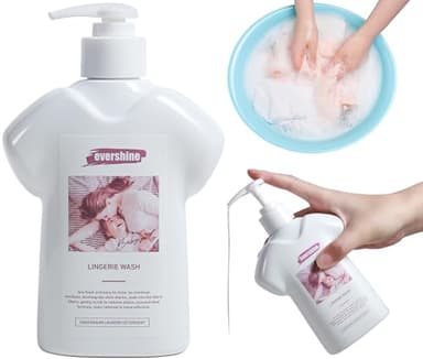 Lingerie Detergent - Double Concentrated, Lady Scented, Delicate Underwear Cleaning Liquid - 10.14 Fl Oz (1, Vanilla)