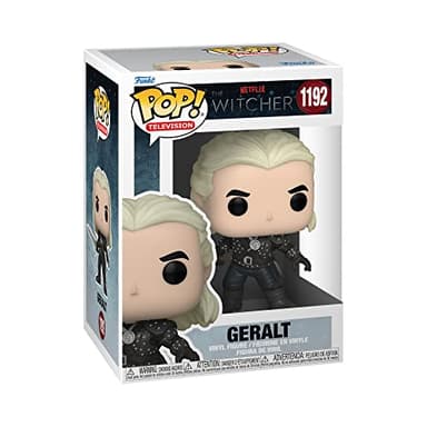 Funko POP Pop! TV: Witcher- Geralt with Chase (Styles May Vary) Multicolor Standard