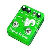JOYO Octave Fuzz Pedal Germanium Fuzz 60's Rock Effect with "Mid-cut" for Electric Guitar - True Bypass (Voodoo Fuzz JF-12)
