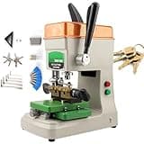 SICWEDIM Professional Key Duplicating Machine, 180w Key Cutting Machine, (Flat and Vertical Milling Machines) Automatic Key Duplicating Machine