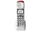 Panasonic Cordless Phone Handset Accessory Compatible with KX-TGM420W Series Cordless Phone Systems - KX-TGMA44W (White)