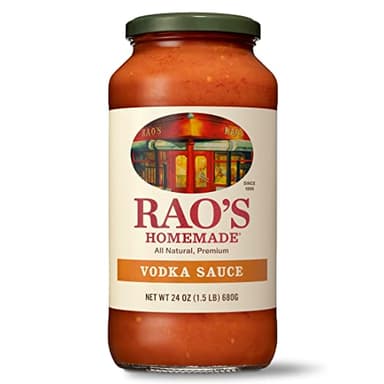 Rao's Homemade Vodka Sauce, 24 oz, Tomato Sauce, All Purpose, Keto Friendly Pasta Sauce, Premium Quality Tomatoes from Italy & Vodka