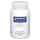 Pure Encapsulations Alpha Lipoic Acid 600 mg - ALA Supplement for Liver Support, Antioxidants, Nerve Health, Cardiovascular Health & Carbohydrate Support - Premium Alpha Lipoic Acid - 60 Capsules