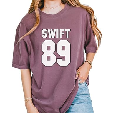 The Pxv Unisex Swift 89 TTPD T-Shirt X-Large Berry