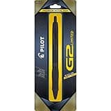Pilot, G2 Limited Premium Gel Roller Pen, Fine Point 0.7 mm, Matte Black Barrel, Black Ink