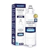 Wamery Alkaline Water Filter Replacement for LG Refrigerators - Compatible with LT700P, LT700PC, ADQ36006101 & More - NSF42 Certified, 6-Month Duration, Easy Install - 1 Pack