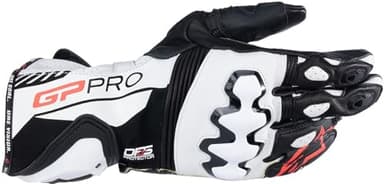 Alpinestars GP Pro RS4 Gloves (Medium, Black/White)