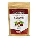 Lekithos Organic Hazelnut Protein Powder - 8 oz - 7g Protein - Single Ingredient - Non-GMO Project Verified