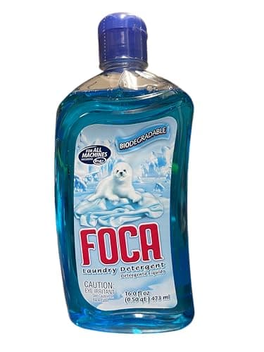 Foca Laundry Detergent Detergente liquido 16fl OZ for all washing Machines