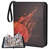 Basketball Card Binder 810 Pockets - Lictin Basketball Card Holder, Collectible Trading Card Albums with 45 Removable Sleeves