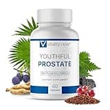 Vitality Now Youthful Prostate - Saw Palmetto for Men with Panax Ginseng, Antioxidant Protection, Vitamin E, Lycopene - Prostate Supplements for Men