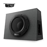 PIONEER TS-WX1010A 10” Sealed Active Subwoofer with Built in Amplifier, 1100 Watts Max Power Sub, Variable Bass Boost, Flexible Installation