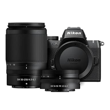 Nikon Z50 II with Two Lenses | Compact mirrorless Stills/Video Camera with Easy Color presets and Wireless Photo Sharing | USA Model
