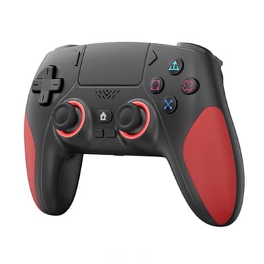 Kamylorus Wireless Controller for PS-5, Gaming Controller for PC with Hall Effect, Programmable/Remap/Turbo, Dual Vibration, 3.5Mm Audio Jack, 6-Axis Motion Control Gamepad with Speaker(Black)