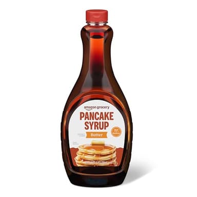 Amazon Grocery, Butter Flavor Pancake Syrup, 24 Fl Oz
