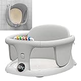 Baby Bath seat for Babies Sitting up Infant Bath tub Portable sit up Seats Bathing Chair Newborn Essentials Toddler Must Haves 0-12 Months Bathtub Sink Bather Sitting Shower Support Travel Ring