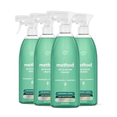 Method All-Purpose Cleaner, Eucalyptus + Rosemary, 28 fl oz, 4 pack