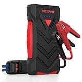NEXPOW Car Jumper Starter Portable,12V Car Battery Jump Starter Power Pack with USB Quick Charge (Up to 7L Gas or 5.5L Diesel Engine) Battery Booster with Built-in LED Light