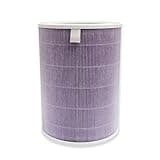 PUREBURG M8R-FLH Replacement Filter Compatible with Xiaomi Mi Air Purifier 3C 3H 3, 2C 2H 2S, Pro Air Purifier, H13 HEPA 4-Stage Filtration Activated carbon Air Clean Dust VOCs