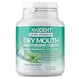 XyliDENT Extra Strength Xylitol Tablets for Dry Mouth Relief - Stimulates Saliva, Freshens Breath, Reduces Acid Production, Fast Acting Relief, 100 Count (Wintergreen)