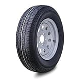 Free Country Trailer Tire & Wheel ST205/75R15 8-Ply 107M 5 Lugs on 4.5" PCD Silver Modular Rim