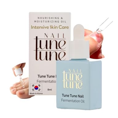 Fermented Nail Oil for Cuticle & Nail Repair | Vegan K-Beauty Serum with Herbal Extracts | Natural Strengthening & Moisturizing Formula for Brittle, Dry Nails | Nourishes, Smooths, Restores | 8ml